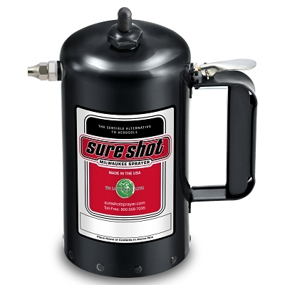 1QT ENAMELED STEEL SPRAYER MODEL-A-BLA